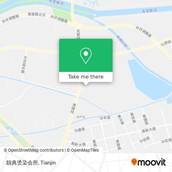 靓典烫染会所 map