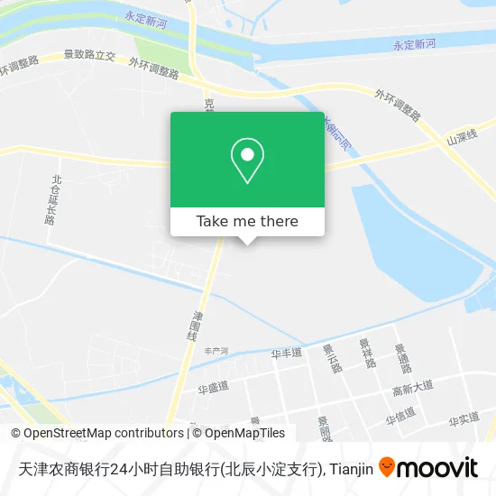 天津农商银行24小时自助银行(北辰小淀支行) map