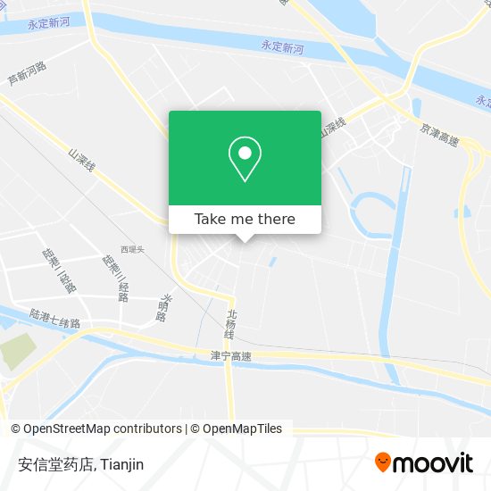 安信堂药店 map
