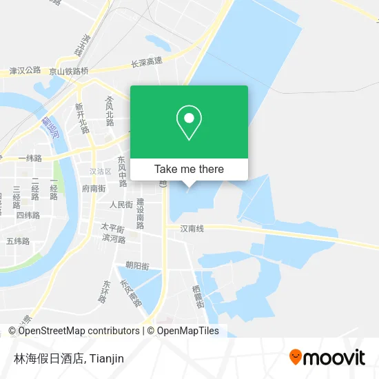 林海假日酒店 map
