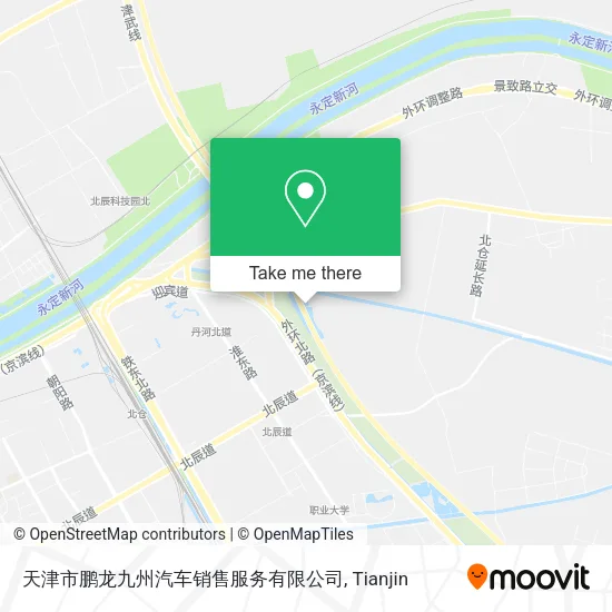 天津市鹏龙九州汽车销售服务有限公司 map