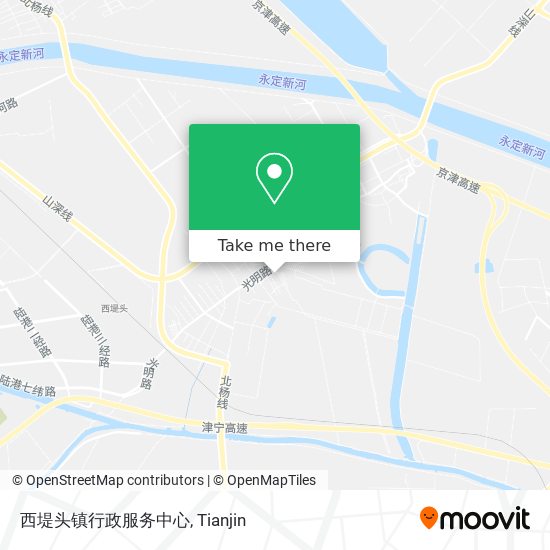 西堤头镇行政服务中心 map