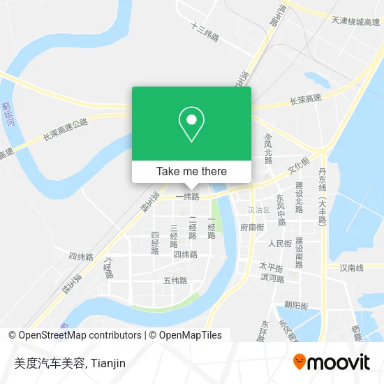 美度汽车美容 map