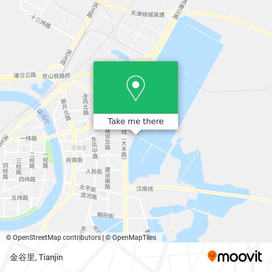 金谷里 map