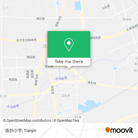 港韵小学 map