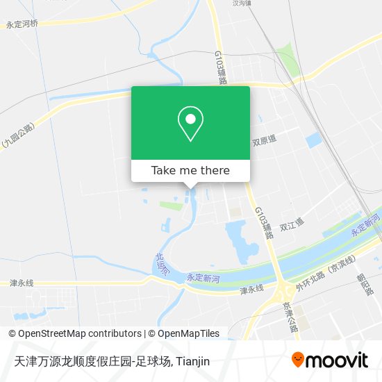 天津万源龙顺度假庄园-足球场 map