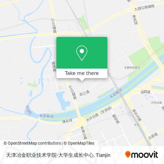 天津冶金职业技术学院-大学生成长中心 map