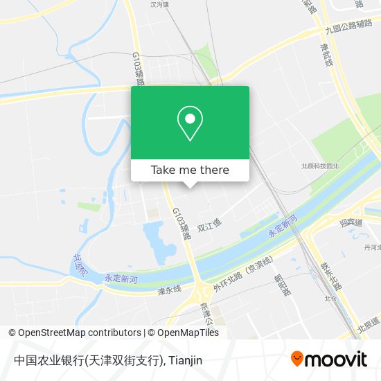 中国农业银行(天津双街支行) map