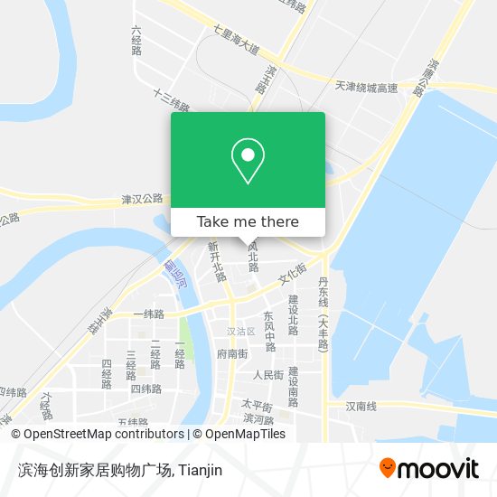 滨海创新家居购物广场 map