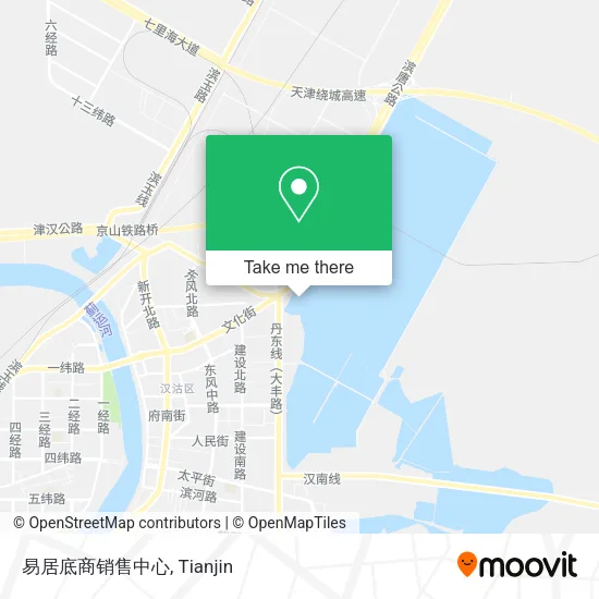 易居底商销售中心 map