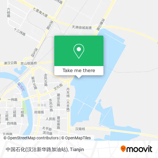中国石化(汉沽新华路加油站) map
