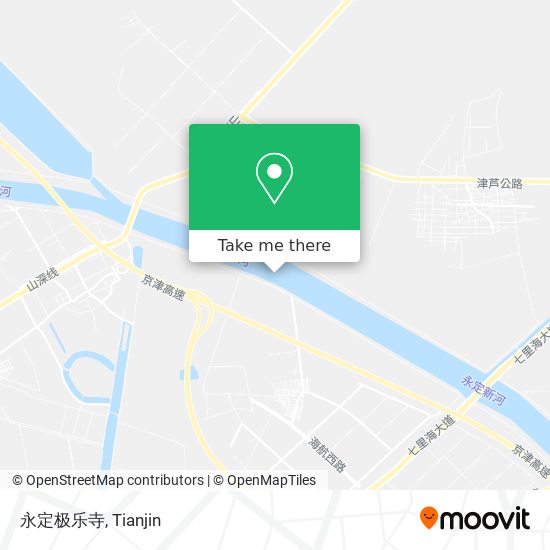 永定极乐寺 map
