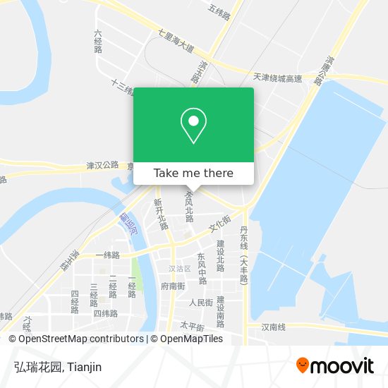 弘瑞花园 map