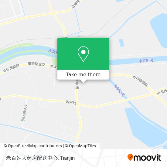 老百姓大药房配送中心 map