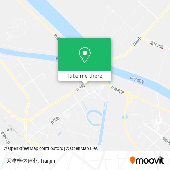 天津梓达鞋业 map