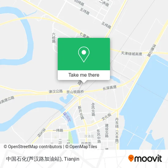 中国石化(芦汉路加油站) map