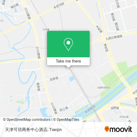 天津可信商务中心酒店 map