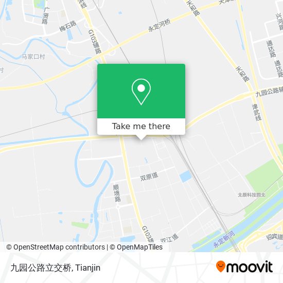 九园公路立交桥 map