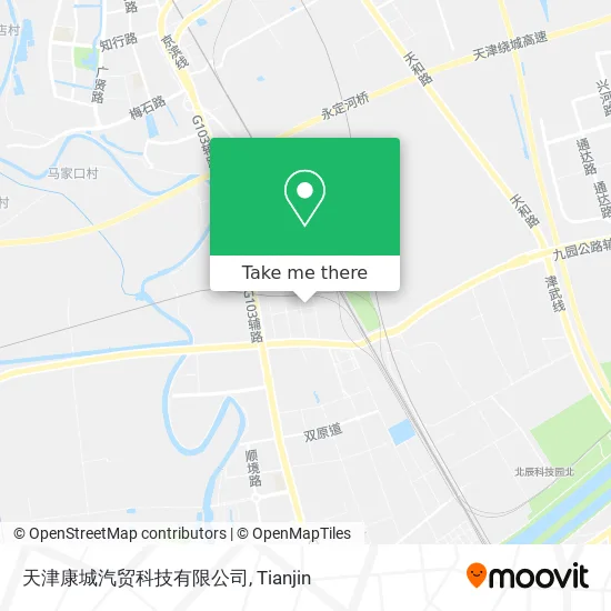 天津康城汽贸科技有限公司 map
