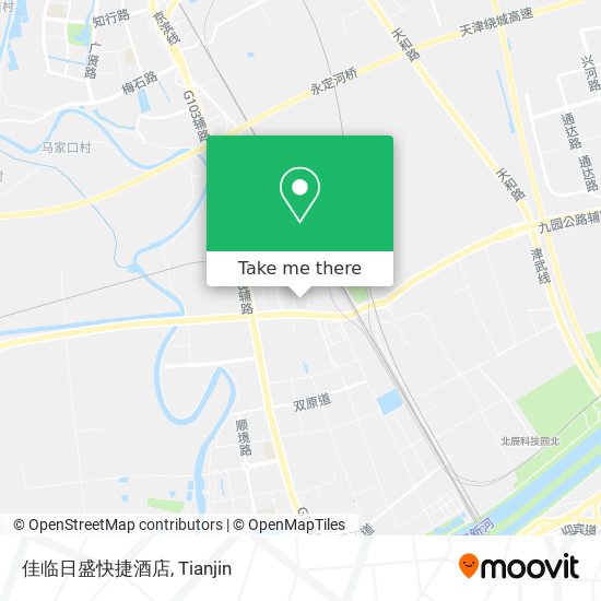 佳临日盛快捷酒店 map