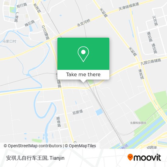 安琪儿自行车王国 map