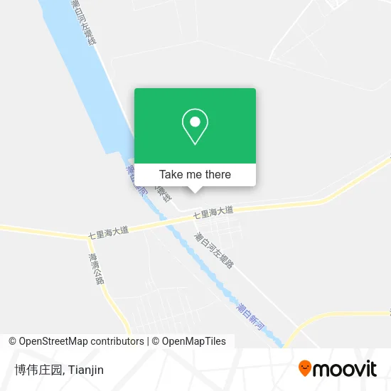 博伟庄园 map