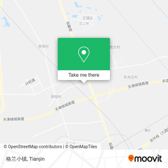 格兰小镇 map
