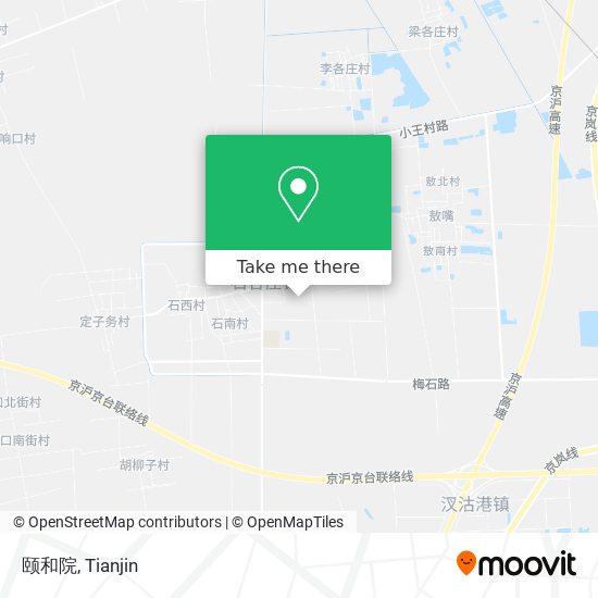 颐和院 map