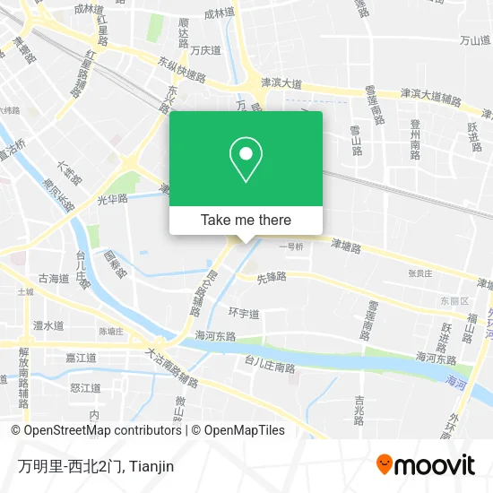 万明里-西北2门 map