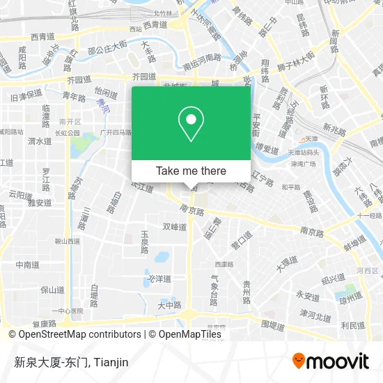 新泉大厦-东门 map