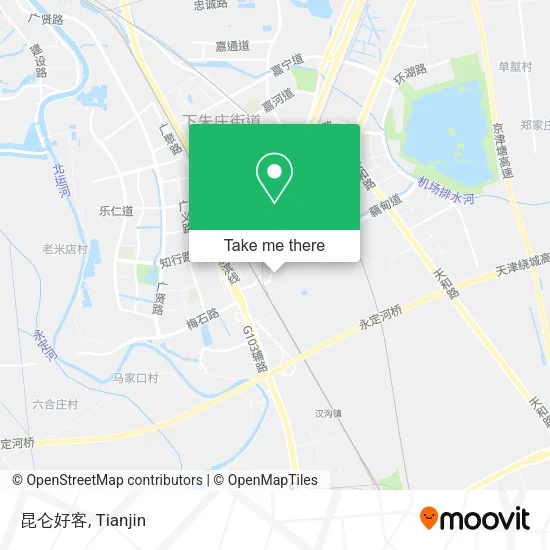 昆仑好客 map
