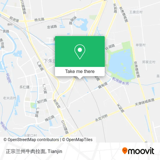 正宗兰州牛肉拉面 map