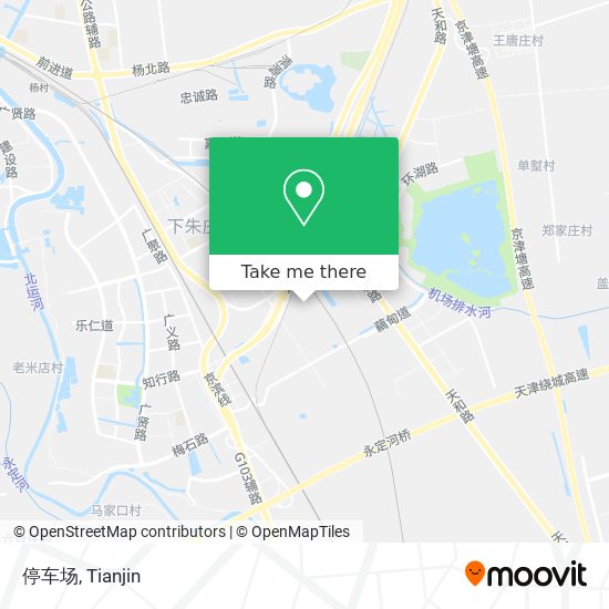 停车场 map