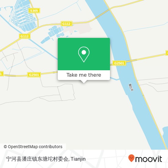 宁河县潘庄镇东塘坨村委会 map