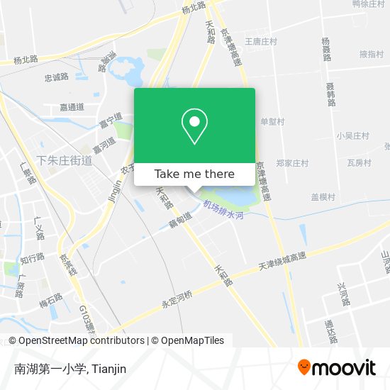 南湖第一小学 map