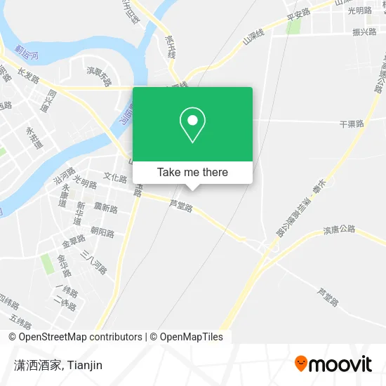 潇洒酒家 map