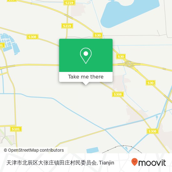 天津市北辰区大张庄镇田庄村民委员会 map