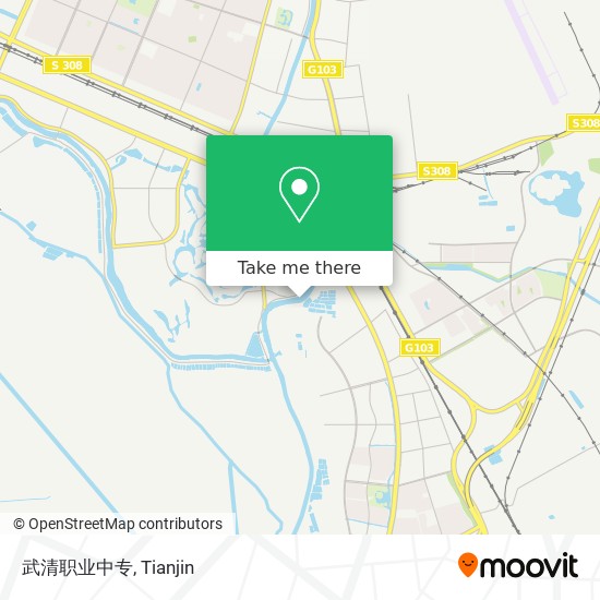 武清职业中专 map