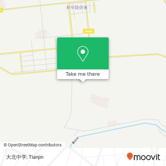 大北中学 map
