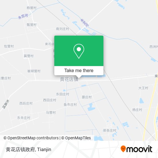 黄花店镇政府 map