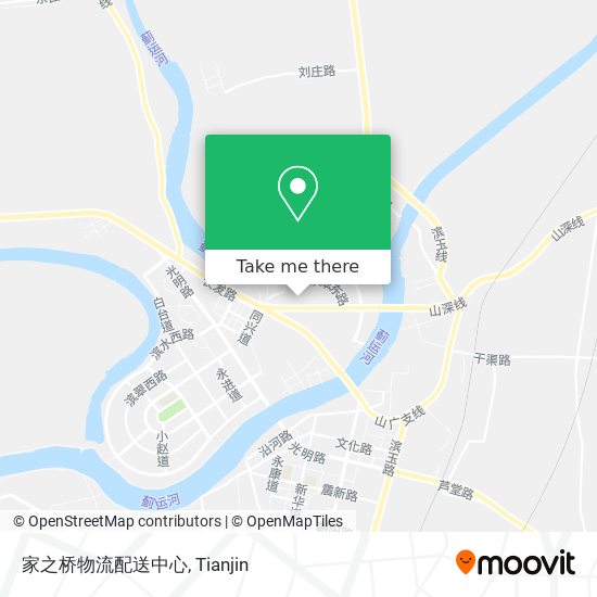 家之桥物流配送中心 map