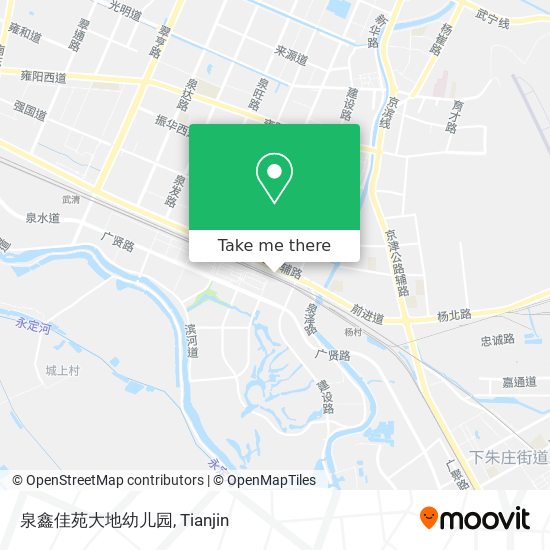 泉鑫佳苑大地幼儿园 map