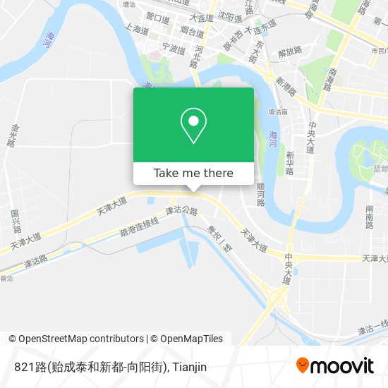 821路(贻成泰和新都-向阳街) map