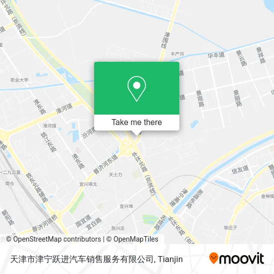 天津市津宁跃进汽车销售服务有限公司 map