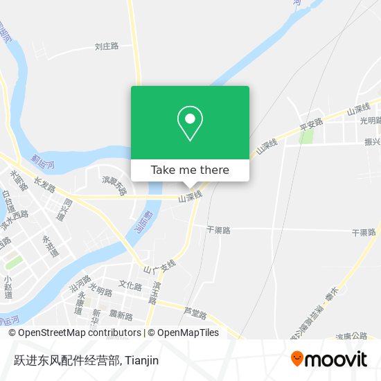 跃进东风配件经营部 map