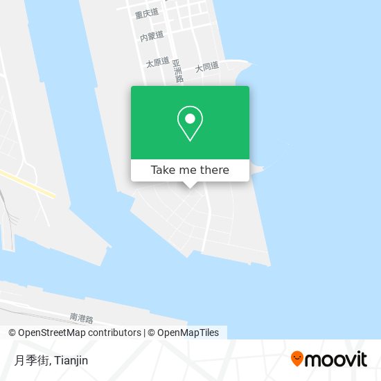 月季街 map