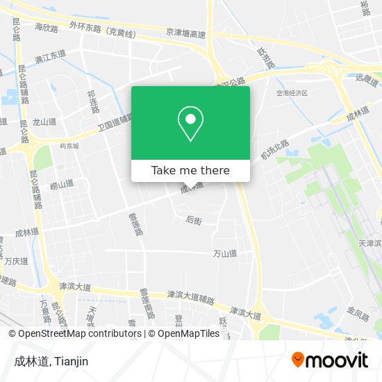 成林道 map