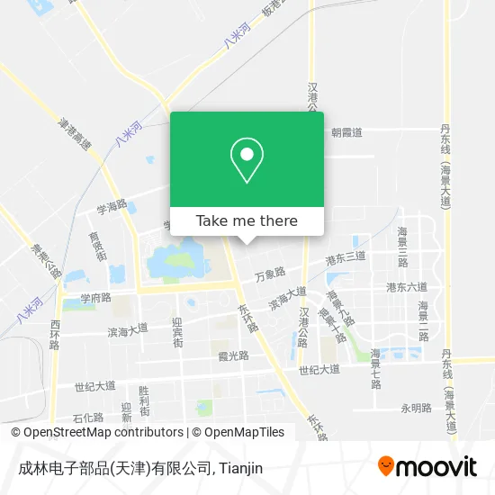 成林电子部品(天津)有限公司 map