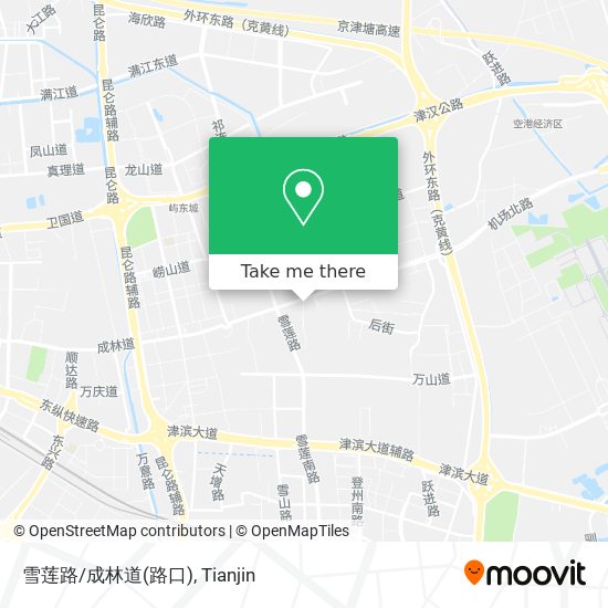 雪莲路/成林道(路口) map