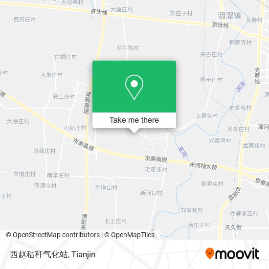 西赵秸秆气化站 map